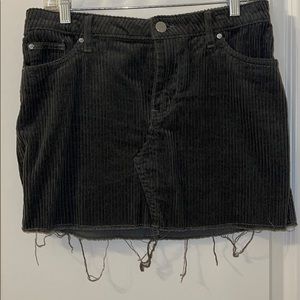 Dark green skirt